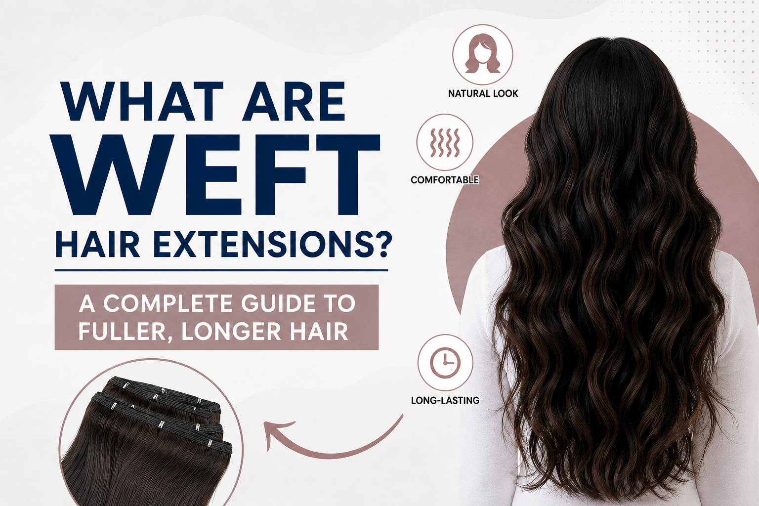 What Are Weft Hair Extensions A Complete Guide to Fuller, Longer Hair