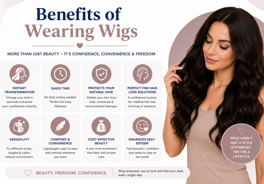 Benefits of Wearing Wigs
